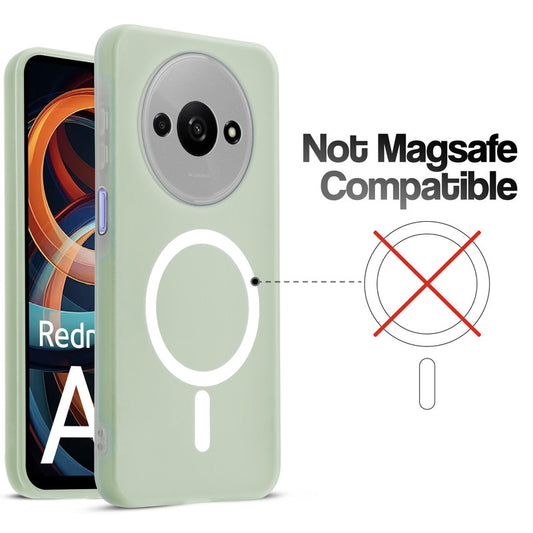 Classic Matte Silicone Back Case for Redmi A3 2024