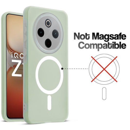 Classic Matte Silicone Back Case for iQOO Z10 5G