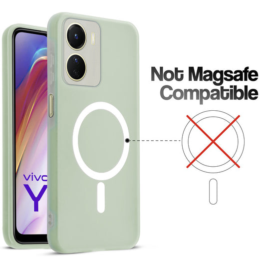 Classic Matte Silicone Back Case for Vivo Y16