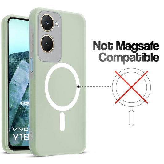 Classic Matte Silicone Back Case for Vivo Y18