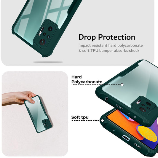 Premium Acrylic Transparent Back Cover for Redmi Note 10 Pro