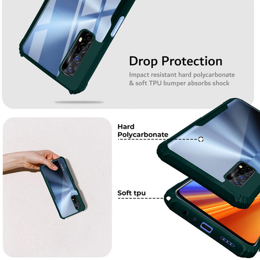 Premium Acrylic Transparent Back Cover for Realme 7