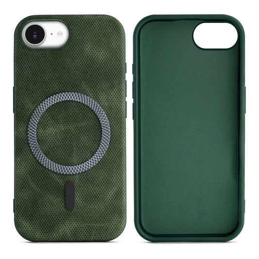 Rugged Vintage Look Back Case For Apple iPhone 16e With Magnetic Charging Compatible with MagSafe
