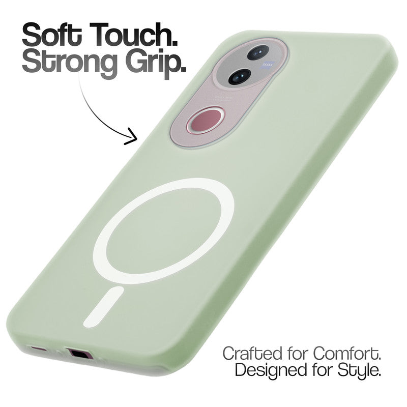 Classic Matte Silicone Back Case for Vivo T4R 5G
