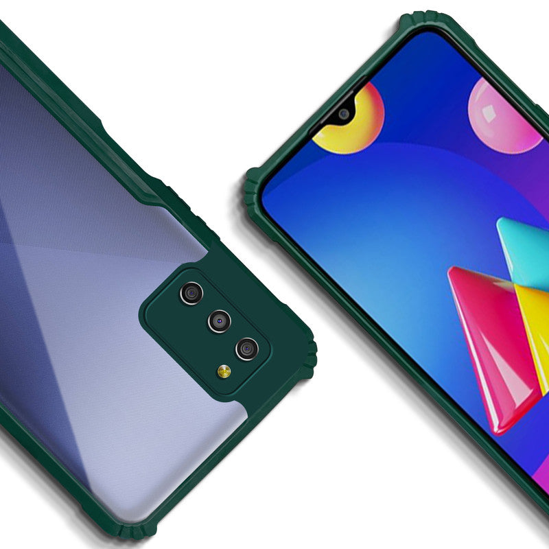 Premium Acrylic Transparent Back Cover for Samsung A02s