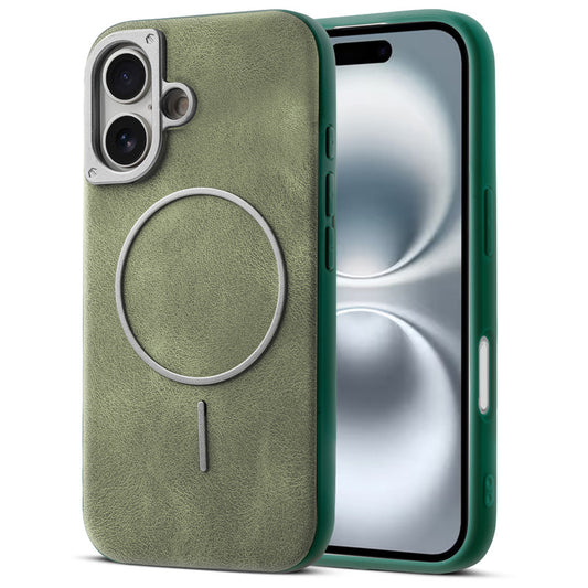 Elite PU Leather Case for Apple iPhone 17 , Hard Shell with Soft Inner Fabric & MagSafe Support