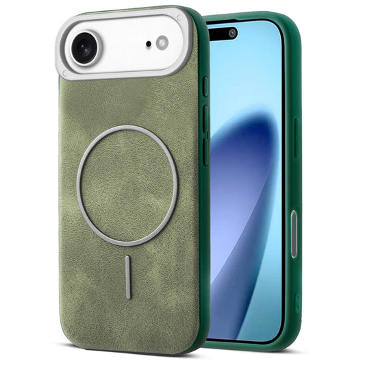 Elite PU Leather Case for Apple iPhone 17 Air , Hard Shell with Soft Inner Fabric & MagSafe Support