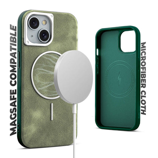 Elite PU Leather MagSafe Case for Apple iPhone 15
