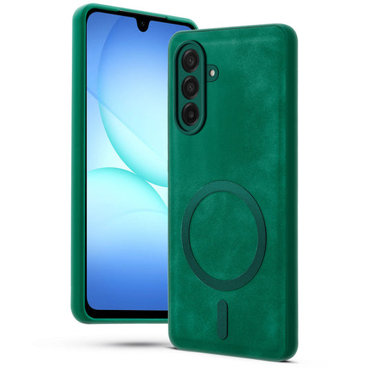 Cushion Grip Leather Case for Samsung A17 5G