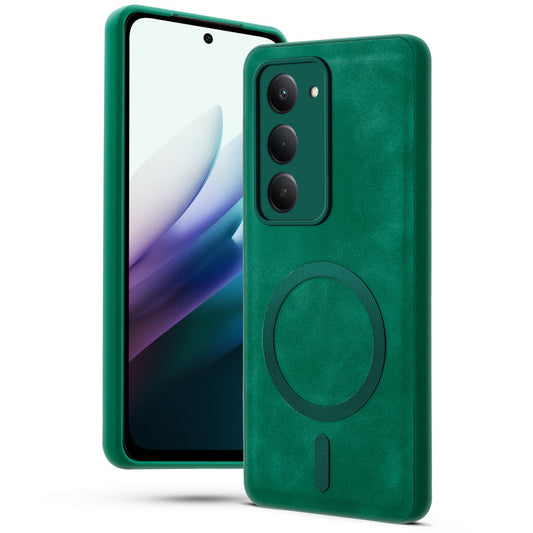 Cushion Grip Leather Case for Redmi 15 5G