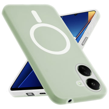 Classic Matte Silicone Back Case for Poco C65 5G