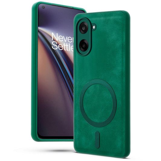 Cushion Grip Leather Case for OnePlus Nord CE 5 5G