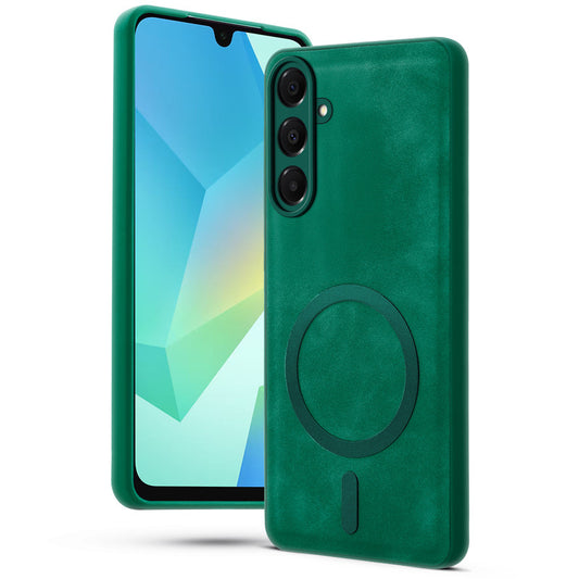 Cushion Grip Leather Case for Samsung A16 5G