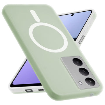 Classic Matte Silicone Back Case for Realme 14x 5G