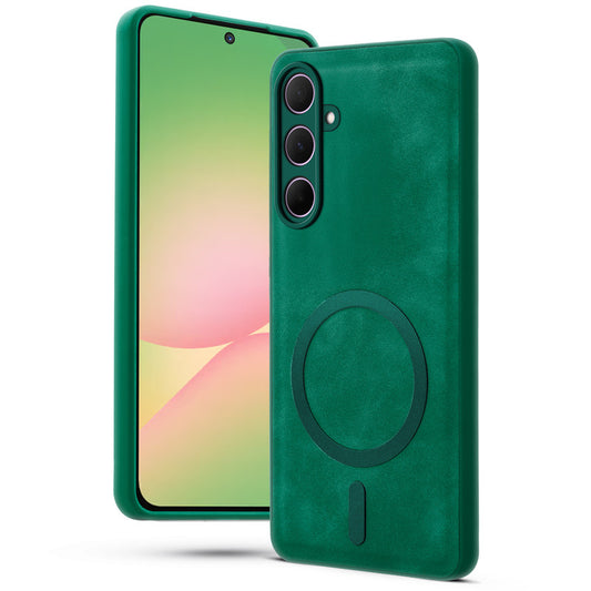 Cushion Grip Leather Case for Samsung A35 5G