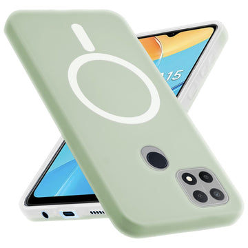 Classic Matte Silicone Back Case for Oppo A15