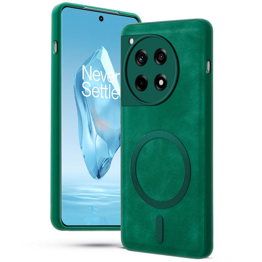 Cushion Grip Leather Case for OnePlus 12R 5G