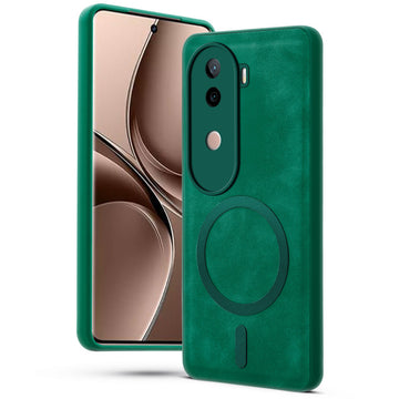 Cushion Grip Leather Case for iQOO Z9s 5G