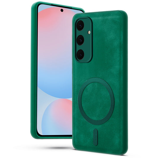 Cushion Grip Leather Case for Samsung S24 FE 5G