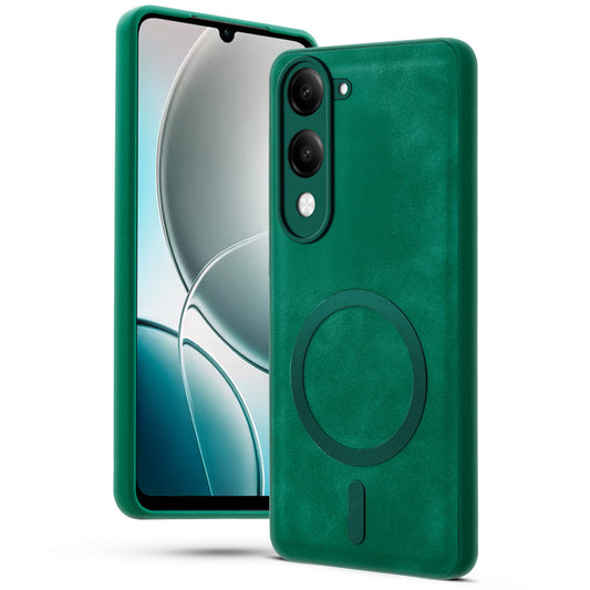 Cushion Grip Leather Case for Vivo Y19e