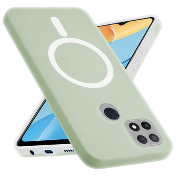 Classic Matte Silicone Back Case for Oppo A15S