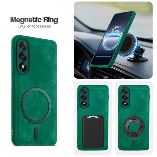 Cushion Grip Leather Case for OnePlus Nord 5 5G
