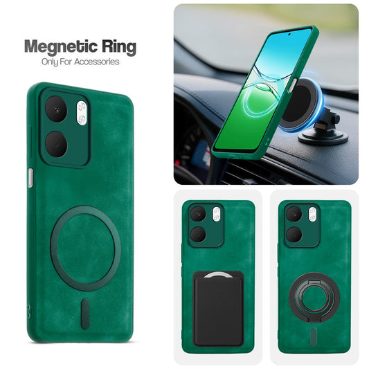 Cushion Grip Leather Case for Oppo A5x 5G