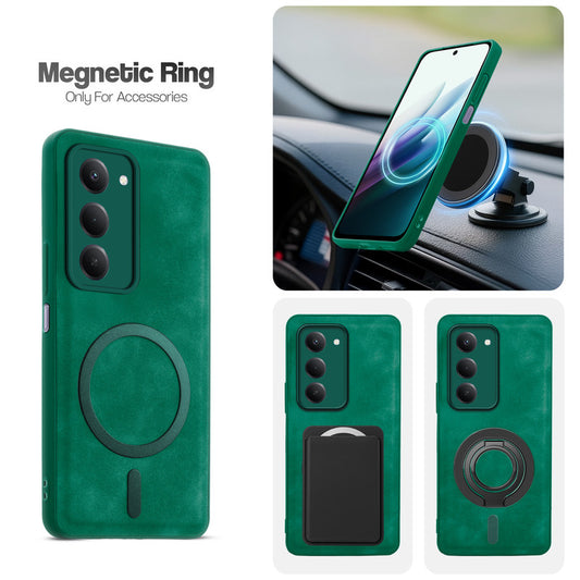 Cushion Grip Leather Case for Redmi 15 5G