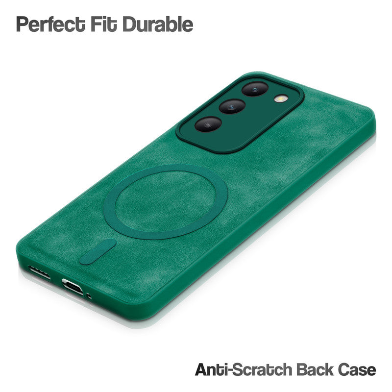 Cushion Grip Leather Case for Vivo T3 5G