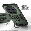 Redmi Note 15 Pro 5G case with foldable ring stand for hands-free viewing in kickstand position