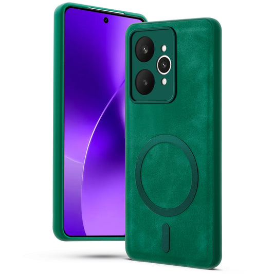 Cushion Grip Leather Case for Realme 15 5G