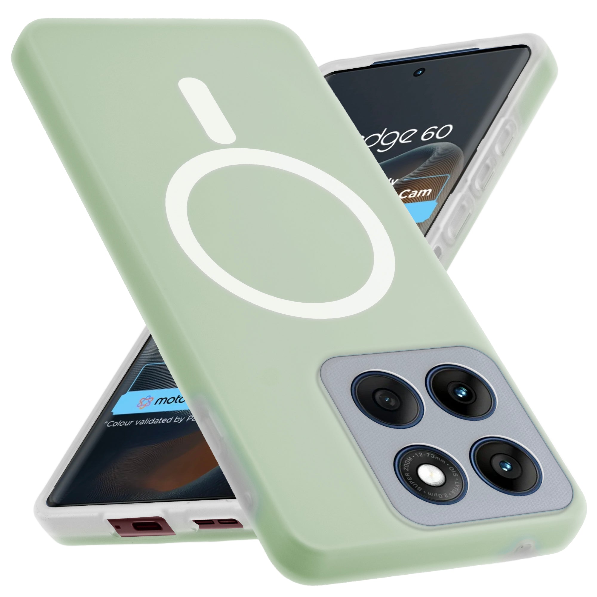 Classic Matte Silicone Back Case for Motorola Moto Edge 60 5G