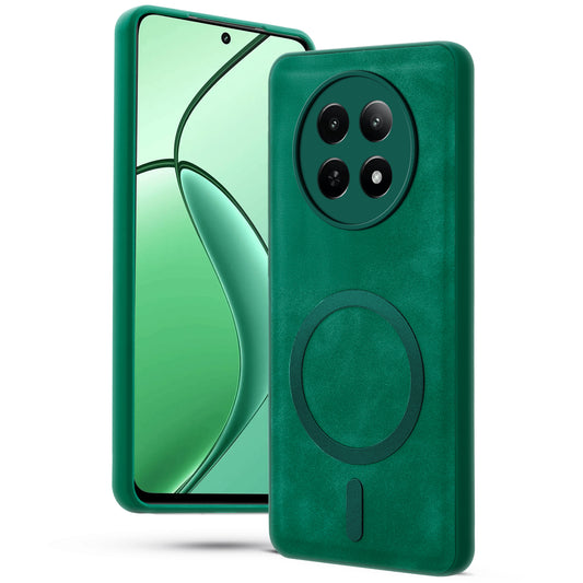 Cushion Grip Leather Case for Realme 12 5G