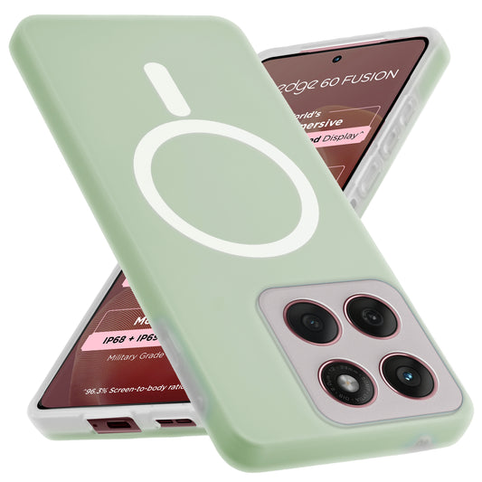 Classic Matte Silicone Back Case for Motorola Moto Edge 60 Fusion 5G