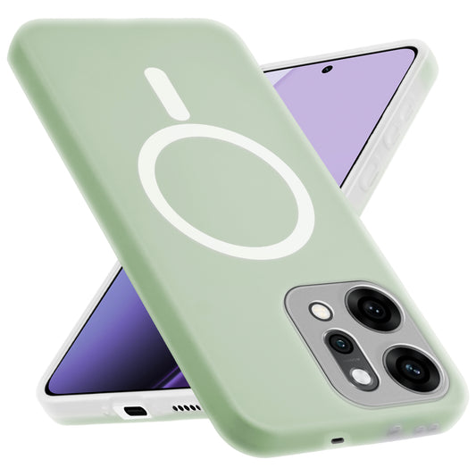 Classic Matte Silicone Back Case for Oppo Reno 14 Pro 5G