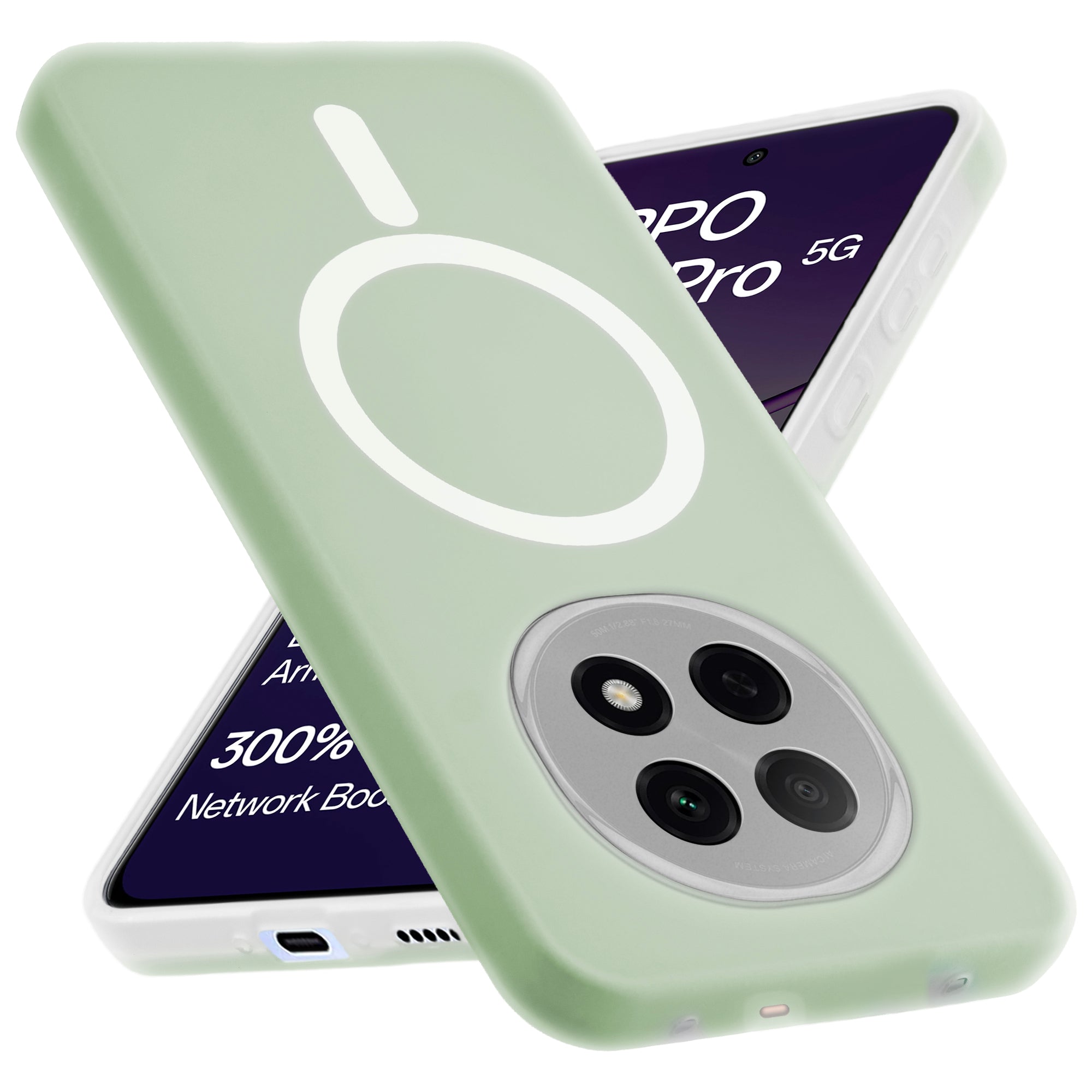 Classic Matte Silicone Back Case for Oppo F29 Pro 5G