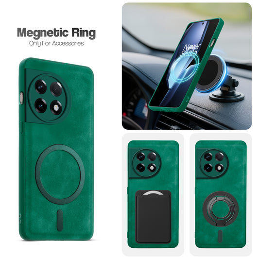 Cushion Grip Leather Case for OnePlus 11R 5G