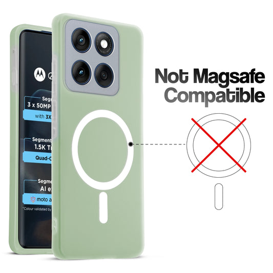 Classic Matte Silicone Back Case for Motorola Moto Edge 60 5G