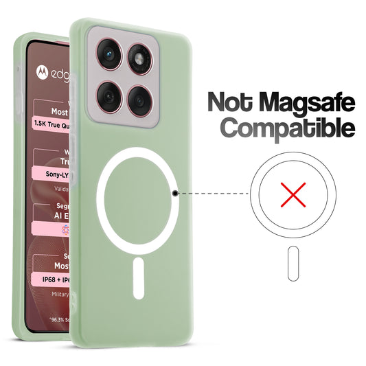 Classic Matte Silicone Back Case for Motorola Moto Edge 60 Fusion 5G