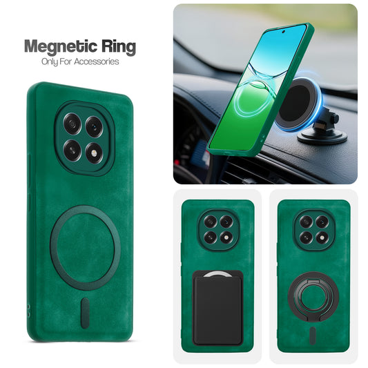 Cushion Grip Leather Case for Oppo F29 5G