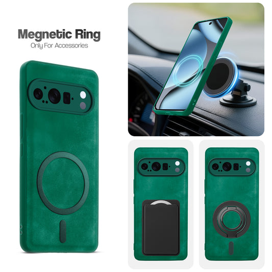 Cushion Grip Leather Case for Google Pixel 10 Pro 5G