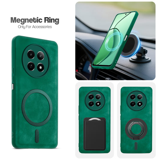 Cushion Grip Leather Case for Realme C65 5G