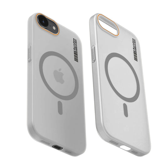 Colourful Frosted Matte Wireless Charging Support Back Cover Case for Apple iPhone 17e With Raised Camera Protection