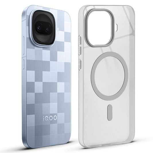 Glossy Hard Magnetic Accessories Support Case iQOO 15R 5G