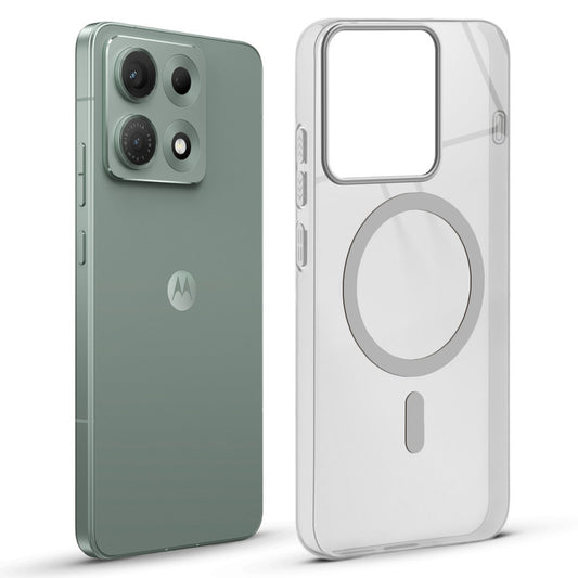 Anti-Yellow Colored Camera Line Case Support Wireless Charging Back Cover For Motorola Moto Edge 70 Max 5G