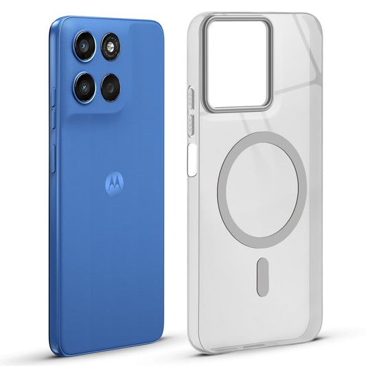 Anti-Yellow Scratch Resistant Case Support Magnetic Accessories Back Cover For Motorola Moto G37 Power 5G