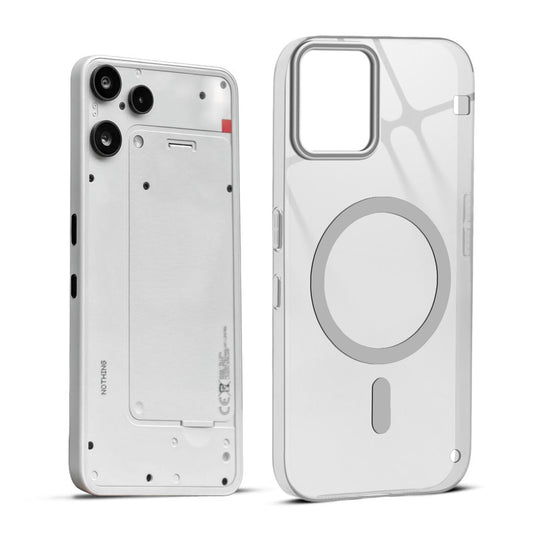 Glossy Hard Magnetic Accessories Support Case Nothing Phone 3A Lite 5G