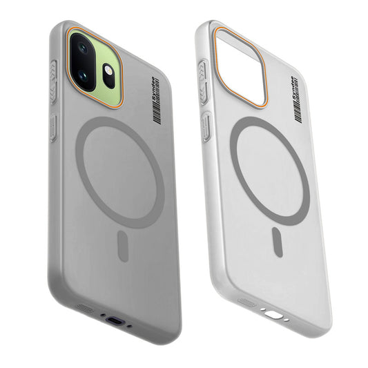 Colourful Frosted Matte Wireless Charging Support Back Cover Case for OnePlus 15T 5G With Raised Camera Protection