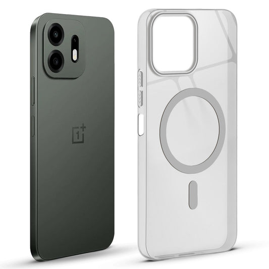 Anti-Yellow Colored Camera Line Case Support Magnetic Accessories Back Cover For OnePlus N6 5G