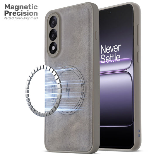 Refined PU Leather Case for OnePlus Nord 5 5G , with Support for MagSafe & Wireless Accessories